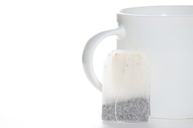 teabag etikel olmadan ile çay fincanı