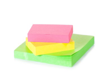 renkli çıkartmalar yığını