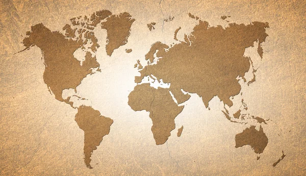 Dünyanın klasik haritası.