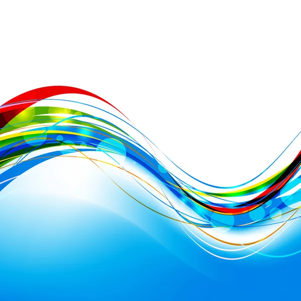 Soyut vektör tasarımı