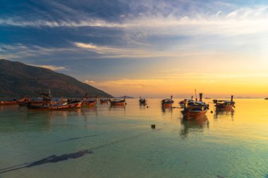 Lipe Adası, Satun, Tayland. Doğadan gelen güzel
