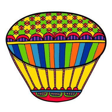 renkli sevimli balon, aerostat.