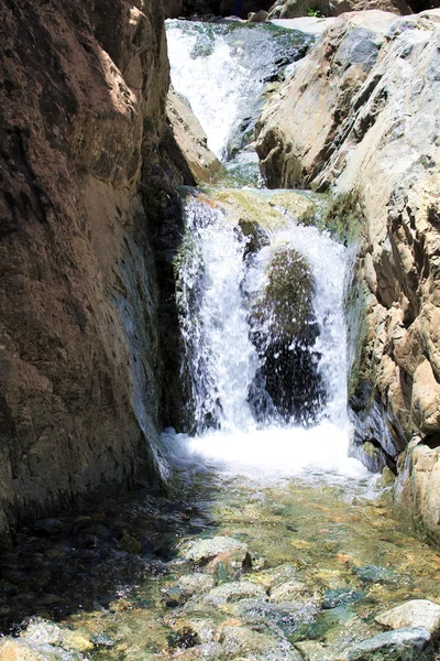 Beautiful waterfall in mountains — Stock Photo, Image