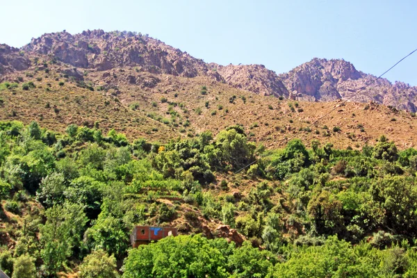 Bella vista sulle montagne (montagne dell'Atlante, Marocco ) — Foto Stock