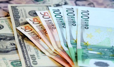 İki önemli para birimi - ABD Doları ve Euro