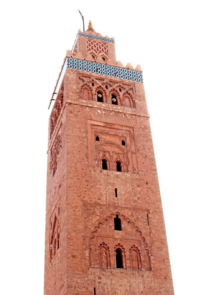 마라 케시, 모로코에 있는 koutoubia 사원 — Stock Fotó