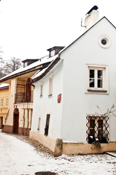 Belle rue Novy Svet à Prague, République tchèque — Photo