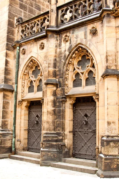 görünümünü st. vitus Katedrali Prag Kalesi, Çek Cumhuriyeti