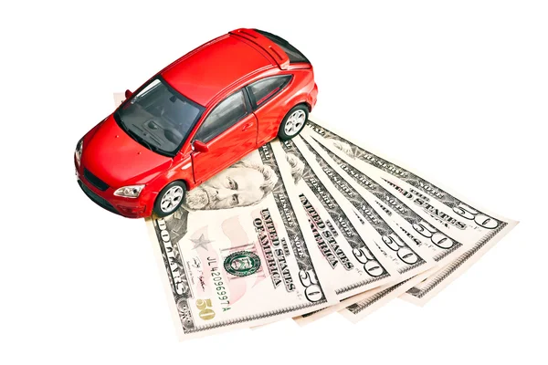 Car and money — Stock Photo, Image