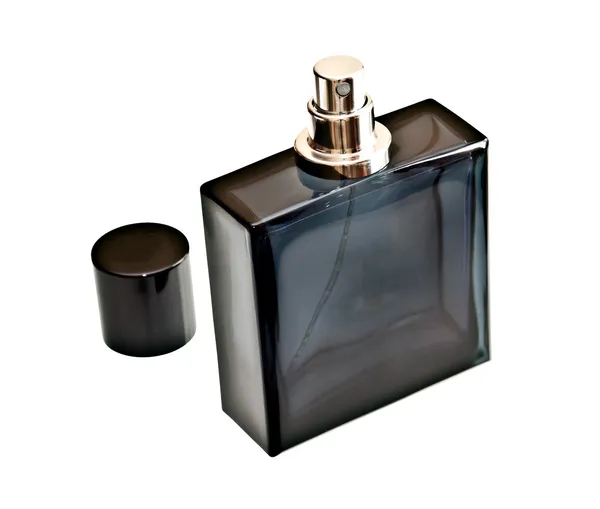 Frasco de perfume isolado sobre fundo branco — Fotografia de Stock