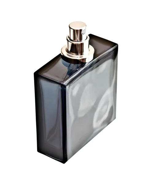 Butelka perfum izolowana na białym tle — Zdjęcie stockowe