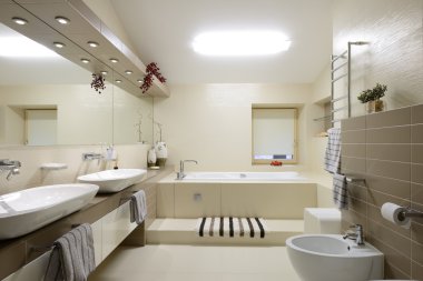 modern iç. banyo