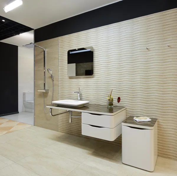 Intérieur moderne. Salle de bain — Photo