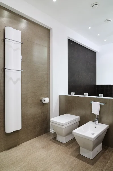 Moderní interiér. koupelna — Stock fotografie