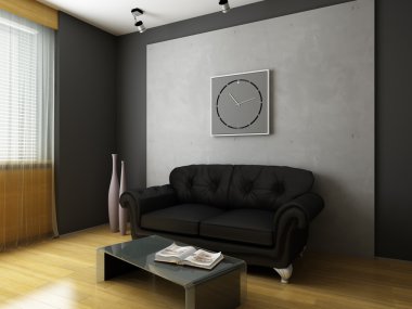 modern interior.exclusive tasarım 3D render