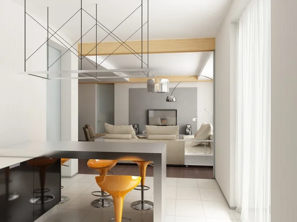 modern iç mekan tasarımları. mutfak