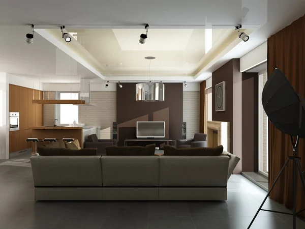 Modern interieur — Stockfoto