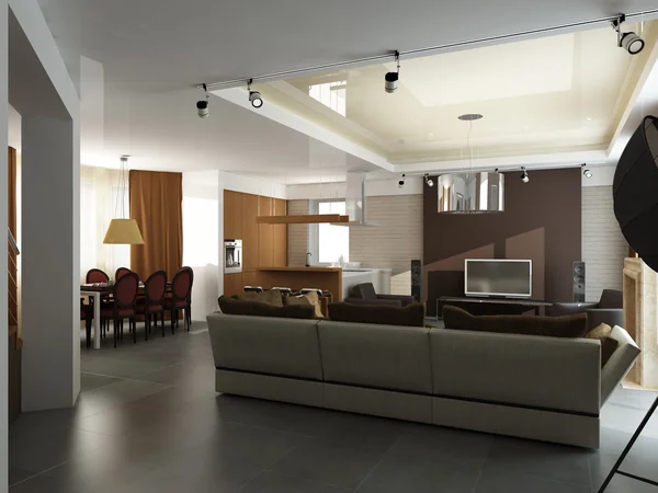 Diseño interior moderno — Foto de Stock