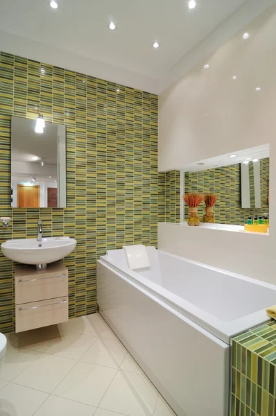 Interior moderno. Casa de banho — Fotografia de Stock