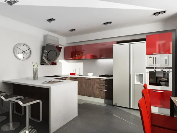 Interior design moderno. Cucina. — Foto Stock