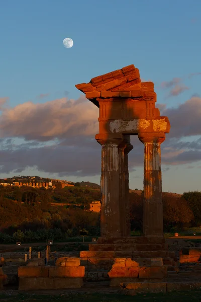 Temple at Agrigento, Sicily Royalty Free Stock Photos