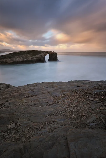 Las di Playa de Catedrales — Foto Stock