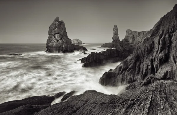 Скалистые побережья северной Испании — стоковое фото