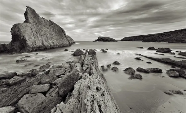 The rocky coasts of northern Spain Stock Picture