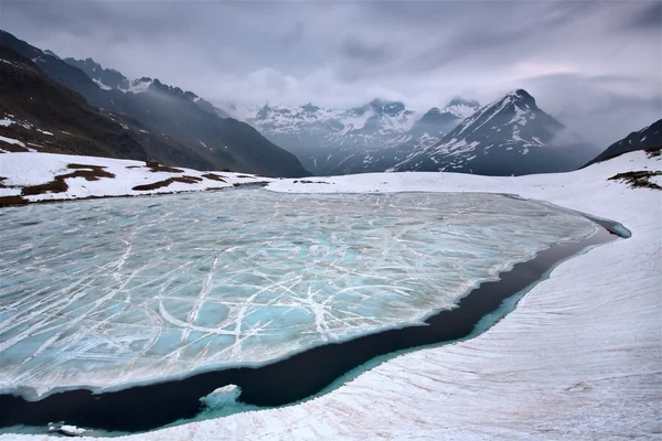Lac gelé — Photo