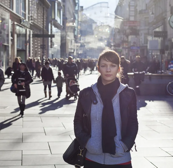 Menina urbana — Fotografia de Stock