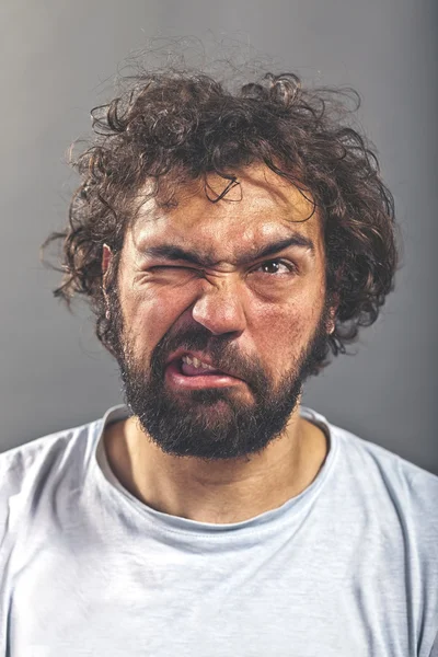 Weird and crazy guy — Stock Photo, Image