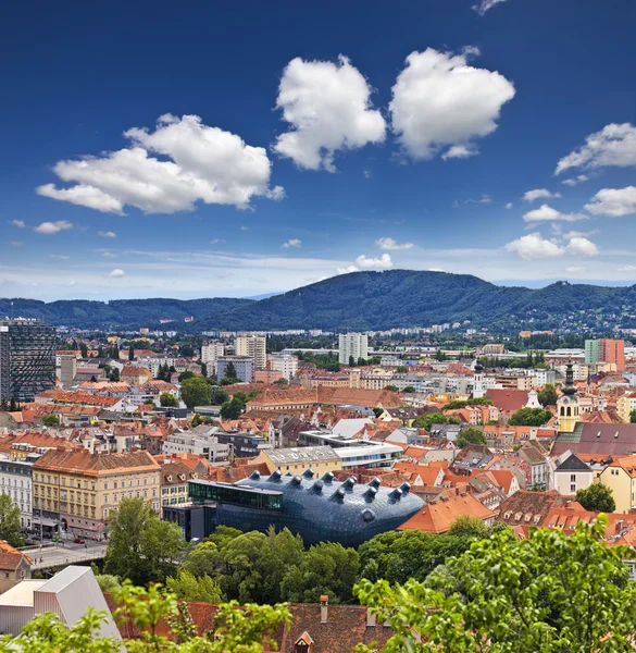 De Oostenrijkse stad graz — Stockfoto