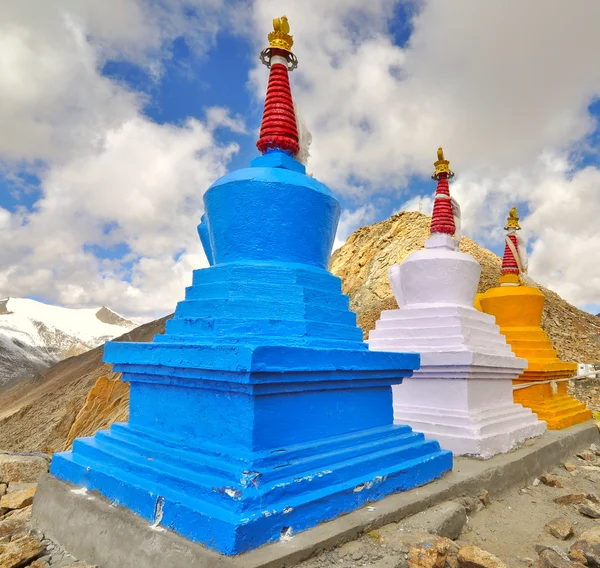 Colorato stupa buddista — Foto Stock