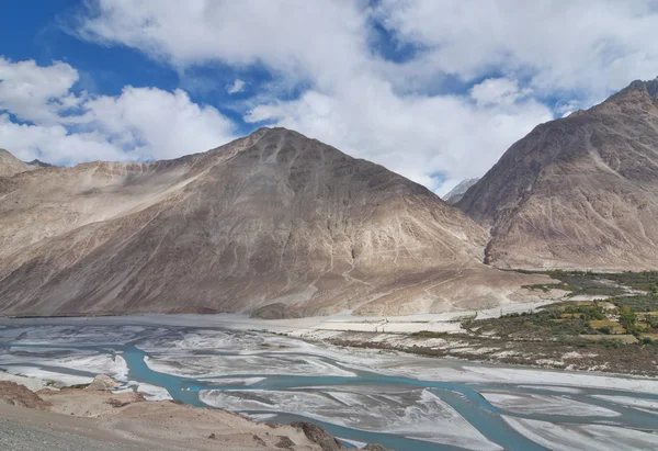 Meandering river — Stock Photo, Image