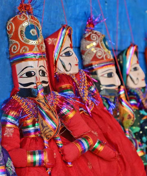 Indian Puppets — Stock Photo, Image