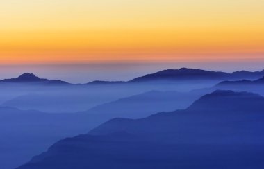 Sunset hill üst sahneden