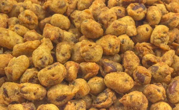 Smažené arašídy — Stock fotografie