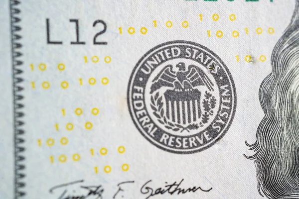 Федеральная Резервная Система Центральная Банковская Система Соединенных Штатов Америки — стоковое фото