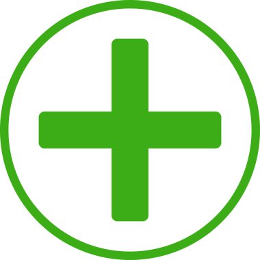 Matematik eğitimi için artı eksi işareti.