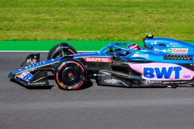Redbull ring, Spielberg, Austria - July 9, 2022: 2022 Austrian Grand Prix Formula one - Esteban Ocon 31, Alpine F1 Team, F1 sprint race.