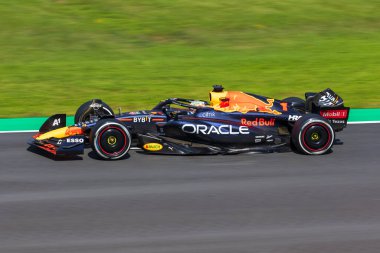 Redbull ring, Spielberg, Austria - July 10,  2022: 2022 Austrian Grand Prix Formula one - Max Verstappen, Oracle Red Bull Racing clipart