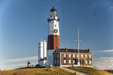 Montauk Lighthouse 2 clipart