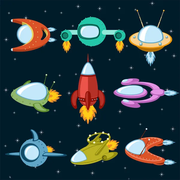 Spacecraft — Stock Vector