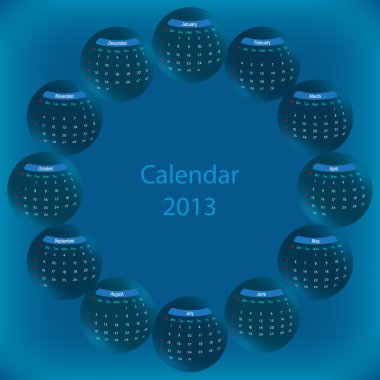 küresel takvimi 2013