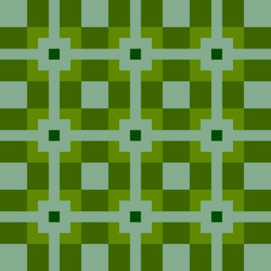 vektör kumaş dokusu üzerinde kesintisiz geometrik desen