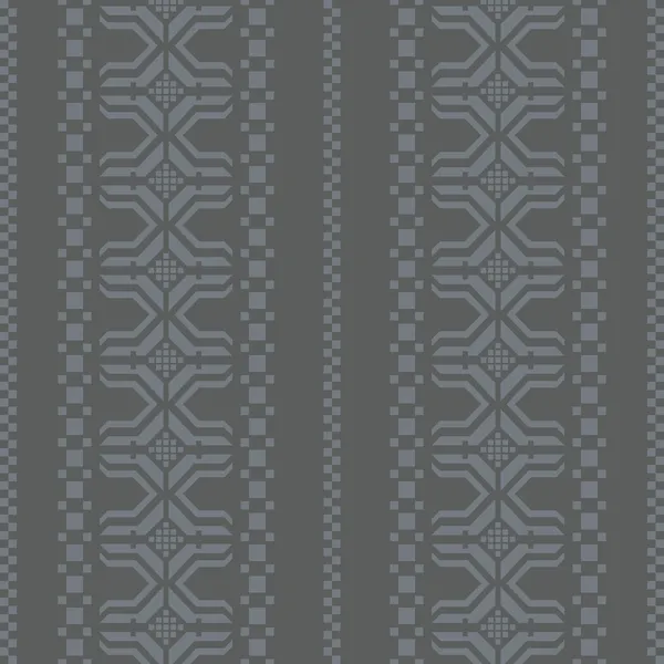 Abstrakte geometrische Muster grauer Hintergrund — Stockvektor