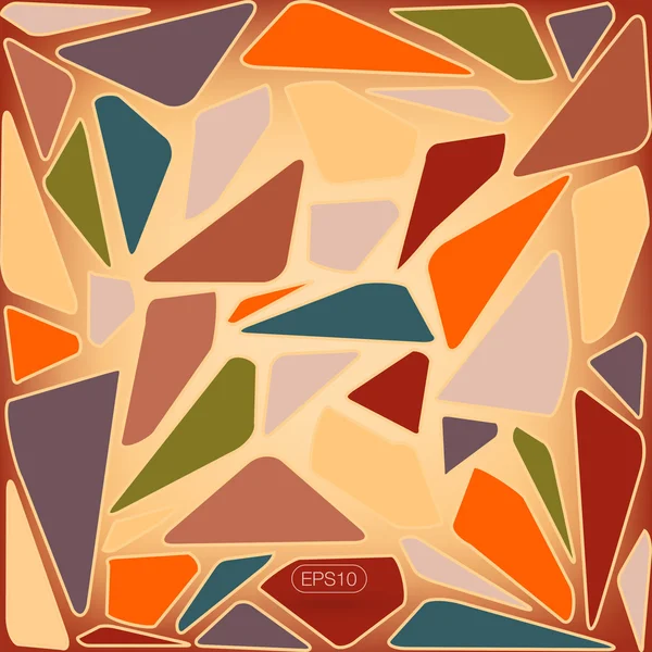 Абстрактний мозаїчний візерунок Ліцензійні Стокові Вектори