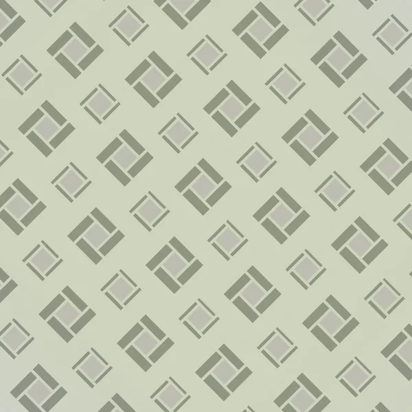 Geometrical beige tile pattern — Stock Vector