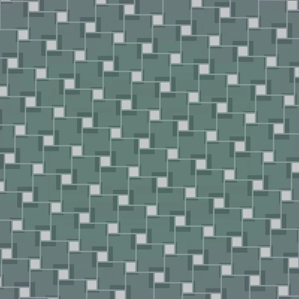Geometrical metal tile pattern — Stock Vector