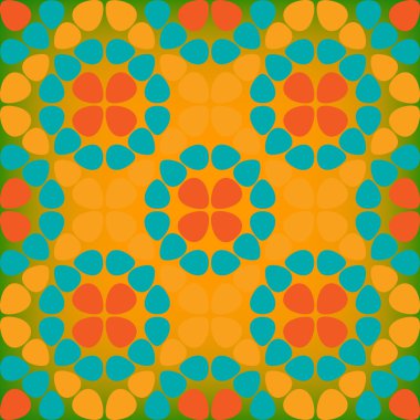 Paskalya yumurtaları sorunsuz bahar desen